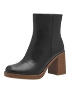 Kozaki damskie - Marco Tozzi Damskie botki Zip+Slip 2-25347-43 modne kozaki, Black Comb, 42 EU, czarny Comb, 42 EU - miniaturka - grafika 1