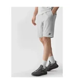 Spodenki damskie - 4F Szorty CAS M284 Cold Light Grey Melange 3XL męskie - miniaturka - grafika 1