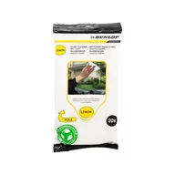 Kosmetyki samochodowe - Dunlop - Chusteczki nawilżane do czyszczenia szyb 20 szt. (lemon) - miniaturka - grafika 1