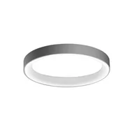 Lampy sufitowe - Azzardo Plafon Sovana Top 80 CCT styl nowoczesny aluminium akryl szary AZ3447 - miniaturka - grafika 1
