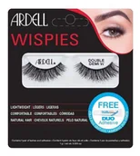 Sztuczne rzęsy i akcesoria - Ardell sztucznych rzęs Black + klej Wispies 600 - miniaturka - grafika 1