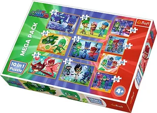 Trefl Puzzle Pidżamersi Zestaw 10w1 90357 90357 - Puzzle - miniaturka - grafika 12