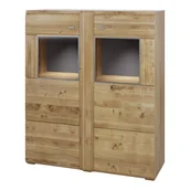 Kredensy - Kredens P9EBAR17 Arras MMI Sleeping Dąb Bielony - miniaturka - grafika 1