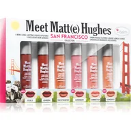 Szminki - The Balm Meet Matt(e) Hughes zestaw mini pomadek w płynie San Francisco 6x1.2ml - miniaturka - grafika 1