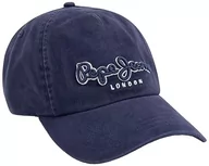 Czapki damskie - Pepe Jeans Czapka z daszkiem Teba damska, Niebieski (Dulwich), Rozmiar uniwersalny - miniaturka - grafika 1
