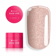 Żele do paznokci - Żel Budujący Base One Shimmer Peach 50g do Paznokci - miniaturka - grafika 1