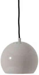 Frandsen - Ball Lampa Wisząca Glossy Pale Grey Frandsen - Lampy sufitowe - miniaturka - grafika 1