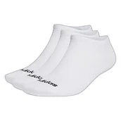 Skarpetki damskie - adidas, T Lin Low 3P, skarpety, biały/czarny, XL, unisex - bambino - miniaturka - grafika 1