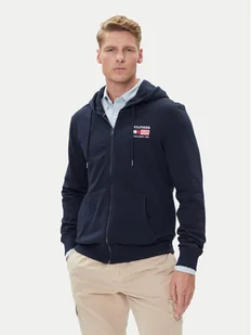 Tommy Hilfiger Bluza American MW0MW39691 Granatowy Regular Fit - Bluzy męskie - miniaturka - grafika 1