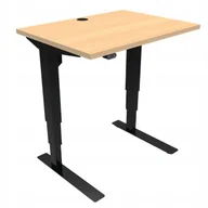 Biurka - Biurko regulowane na komputer elektryczne 120x60cm - miniaturka - grafika 1