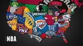 Puzzle - PUZZLE NBA Logo Wszystkie Drużyny TEAM A3 252 el z Nadrukiem + IMIĘ Pudełko - miniaturka - grafika 1