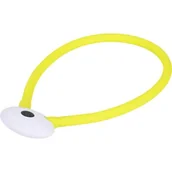 Odblaski i adresówki - AniOne Opaska odblaskowa Silikon Łańcuszek żółty S-M - miniaturka - grafika 1