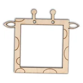 Dekoratorstwo - EKO-DECO, ramka na zdjęcie, żyrafa - miniaturka - grafika 1