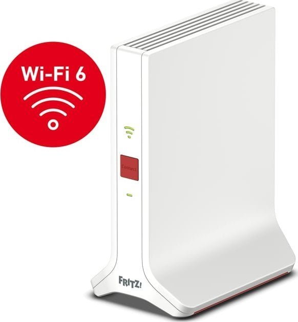 AVM FRITZ!Repeater 3000 AX router bezprzewodowy Gigabit Ethernet Tri-band 2.4 GHz/5 GHz/5 GHz Biały