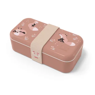 Lunchbox MONBENTO 0,5L - plastikowy pojemnik śniadaniowy dla dzieci Forest Friends - Lunch boxy - miniaturka - grafika 1
