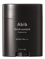 Kremy do twarzy z filtrem - Abib Quick Sunstick Protection Bar SPF50+ Ochronny sztyft przeciwsłoneczny - miniaturka - grafika 1