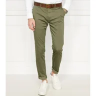 Spodnie męskie - Tommy Hilfiger Spodnie chino | Slim Fit - miniaturka - grafika 1