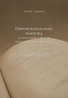 Prawo - Odpowiedzialność państwa za niezgodne z prawem działania jego urzędników według niemieckiego prawa prywatnego i publicznego Edgar Loening - miniaturka - grafika 1