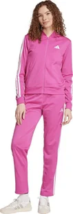 Dres damski adidas Essentials 3-Stripes różowy JD5436 2XL - Dresy damskie - miniaturka - grafika 1