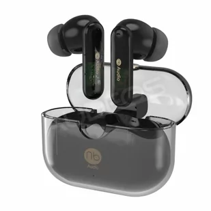 nb Audio SkeLeTon (czarne) TWS LDAC i ANC - Słuchawki - miniaturka - grafika 1