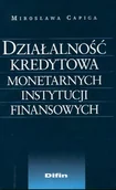Finanse, księgowość, bankowość - Działalność Kredytowa Monetarnych Instytucji Finansowych - miniaturka - grafika 1