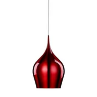 Lampy sufitowe - Lampa wisząca Vibrant w kolorze czerwonego wina - miniaturka - grafika 1