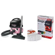 Worki do odkurzaczy - Numatic 903371 odkurzacz, klasyczny różowy & Numatic Henry NVM-1CH, worki do odkurzacza, różne - miniaturka - grafika 1