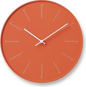Zegary - Zegar ścienny Divide pomarańczowy - miniaturka - grafika 1