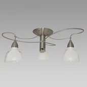 Lampy sufitowe - Prezent Lampa sufitowa CARRAT 3xE14/40W matowy chrom/ biel - miniaturka - grafika 1