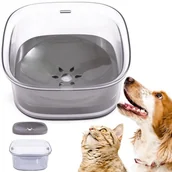 Miski dla kotów - Miska niechlapiąca, miska dla psa, kota, spowalniająca picie, 21x21x9 cm - miniaturka - grafika 1