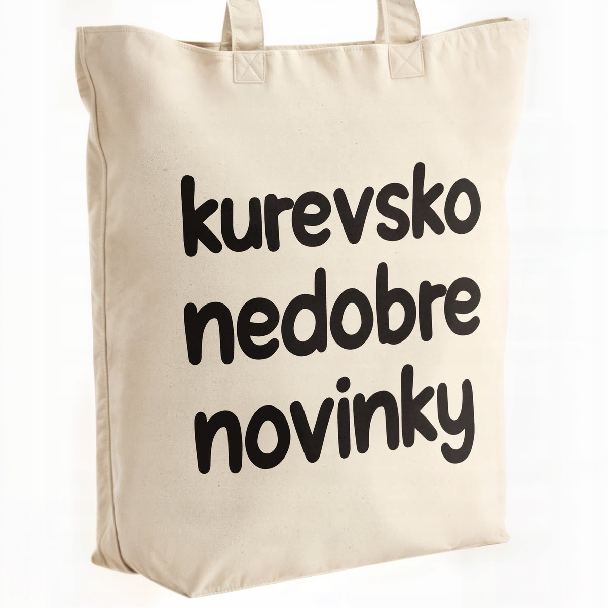 Torba bawełniana premium Ku**vsko Nedobre Novinky Zabawny Prezent