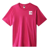 Koszulki sportowe damskie - Koszulka The North Face Fine T-Shirt 0A4SYA1461 - różowa - miniaturka - grafika 1