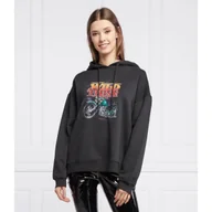 Bluzy damskie - Pinko Bluza SERNILE | Oversize fit - miniaturka - grafika 1