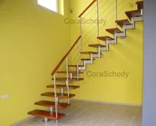 Schody strychowe - Schody CORA model Mix extra 02 L-90 15 elementów - miniaturka - grafika 1