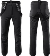 Spodnie sportowe męskie - Hi-Tec Spodnie męskie Lermo Black r. XXL - miniaturka - grafika 1