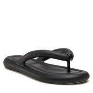 Klapki i japonki damskie - Japonki Melissa Flip Flop Free Ad 33531 Czarny - miniaturka - grafika 1