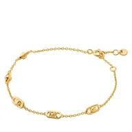 Bransoletki - Bransoletka Michael Kors MKC173600710 Złoty - miniaturka - grafika 1