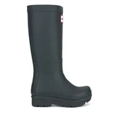 Kalosze damskie - Kalosze Hunter HFW-008 Khaki - miniaturka - grafika 1