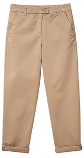 United Colors of Benetton Spodnie damskie 4gd7df007, beżowe 193, 16, Beżowy 193, 70 - Spodnie damskie - miniaturka - grafika 1