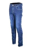 Odzież motocyklowa - Jeansy Motocyklowe GMS Cobra CiemnoniebieskiW36 x L36 - miniaturka - grafika 1