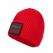 Odzież taktyczna i umundurowanie - Czapka zimowa Pit Bull Pitbull Dock - Czerwona - miniaturka - grafika 1