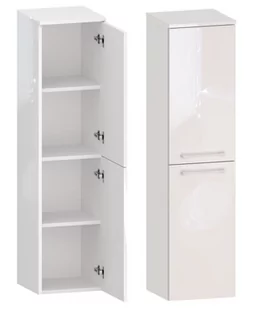 Słupek Łazienkowy ROSEN 35 2D P - Uchwyt Biały - Szafki łazienkowe - miniaturka - grafika 1