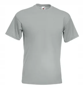 T-shirt Gruba Koszulka Męska 100% Bawełna Fruit Loom 610440 SZARA XXL - Koszulki męskie - miniaturka - grafika 1