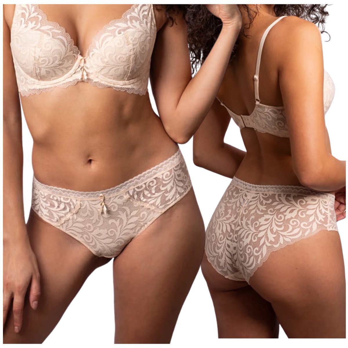 Majtki Agio DM-6320 beżowe XL