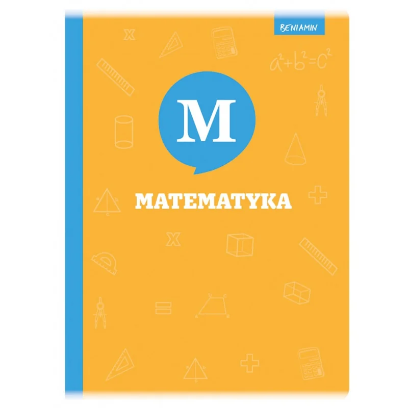 ZESZYT A5 60K KRATKA MARGINES - MATEMATYKA 1szt. TEMATYCZNY – do szkoły