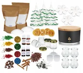 Świece - Zestaw do robienia świec + świeczki choinki do dekoracji świątecznych 9 - miniaturka - grafika 1