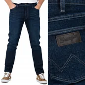 Spodnie męskie - Wrangler LARSTON SLIM TAPERED Wonderwall GRANATOWY DżINS W31 L32 - miniaturka - grafika 1