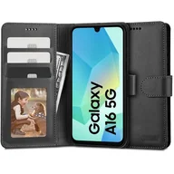 Etui i futerały do telefonów - Etui TECH-PROTECT Wallet do Samsung Galaxy A16 4G/5G Czarny - miniaturka - grafika 1
