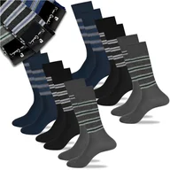 Skarpetki męskie - Pierre Cardin Skarpety Męskie Garniturowe 2003 Długie 6 par Rozmiar 39-42 - miniaturka - grafika 1