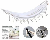Hamaki - Duży Mocny Hamak Bali Frędzle Boho 280x190cm XXXL - miniaturka - grafika 1